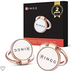 RINGG 2pk phone holder ROSE gold